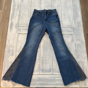 Altar'd State Blue Flare Jeans